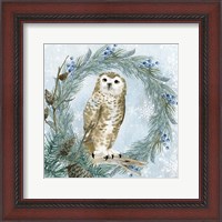 Framed Winter Owl 3