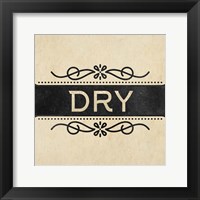 Wash Dry Fold 2 Framed Print