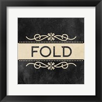 Wash Dry Fold 3 Framed Print