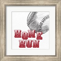 Framed Home Run