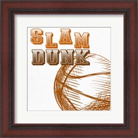 Framed Slam Dunk