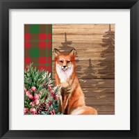 Woodland Christmas Square 3 Framed Print