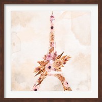 Framed Paris Fall Blooms 1