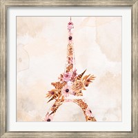 Framed Paris Fall Blooms 1