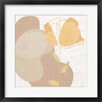 Linen Pressed 2 Framed Print