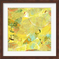 Framed Tropical Tapestry 1