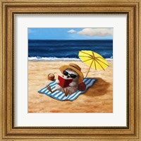 Framed Beach Chick