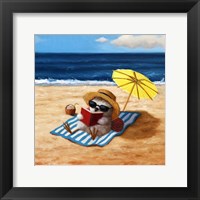 Framed Beach Chick