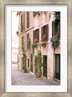 Framed Rustic Roman Street