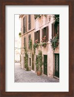 Framed Rustic Roman Street