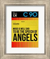 Framed Music is a speech of Angels