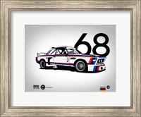 Framed 1968 BMW 3.0 CSL