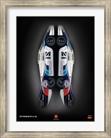 Framed 1971 Porsche 917 Martini Rossi II