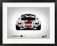 Framed Porsche 911 Rear