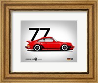 Framed 1977 Porsche 930