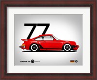 Framed 1977 Porsche 930