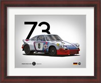 Framed 1973 Porsche Targa Florio