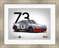 Framed 1973 Porsche Targa Florio