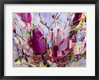 Framed Magnolia Blossoms