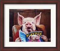 Framed Male Chauvinist Pig