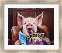 Framed Male Chauvinist Pig