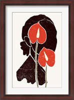 Framed Anthurium