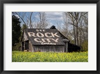 Framed See Rock City Barn