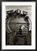 Framed Face of Union Pacific Big Boy