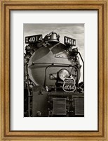 Framed Face of Union Pacific Big Boy