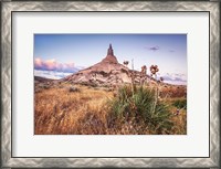 Framed Chimney Rock Sunrise