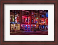 Framed Music City Lights