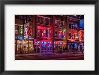 Framed Music City Lights