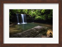 Framed Caney Creek Falls