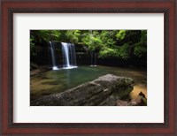 Framed Caney Creek Falls