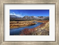 Framed Winter at the Rio Oxbow Ranch