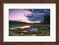 Framed Sunset at Bass Harbor Marsh