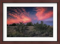 Framed Comanche Sunrise