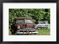 Framed 1950s Ford Cars