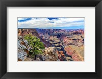 Framed Standing on Navajo Point-Grand Canyon National Park