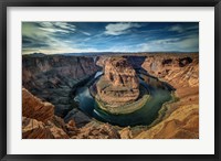 Framed Rounding Horseshoe Bend