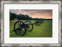 Framed First Light Over Ross Battery