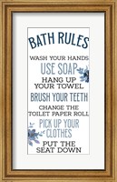Framed Bath Rules