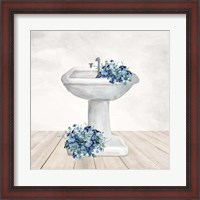 Framed Blue Bath 3