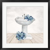 Framed Blue Bath 3