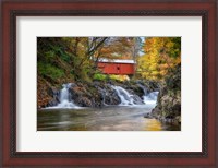 Framed Slaughter House Covered Bridge