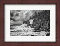 Framed Noreaster at Otter Cliff