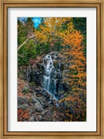 Framed Hadlock Falls on an Autumn Day