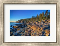 Framed Clear Morning in Acadia