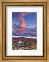 Framed Autumn Dusk at Stowe