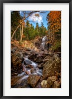 Framed Autumn Afternoon at Hadlock Falls